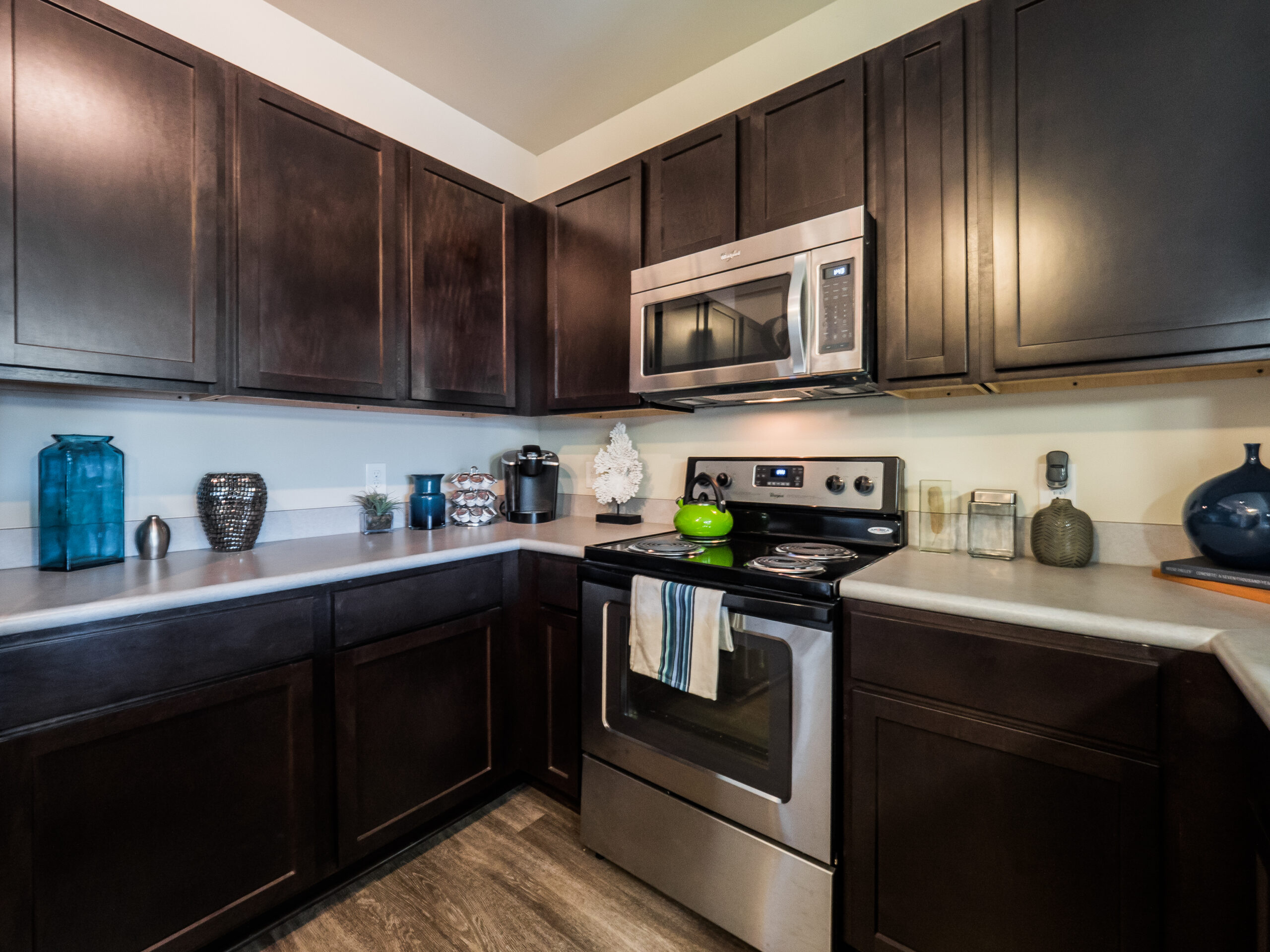 Kitchen area at Progress 910, apartments for rent near UNCW